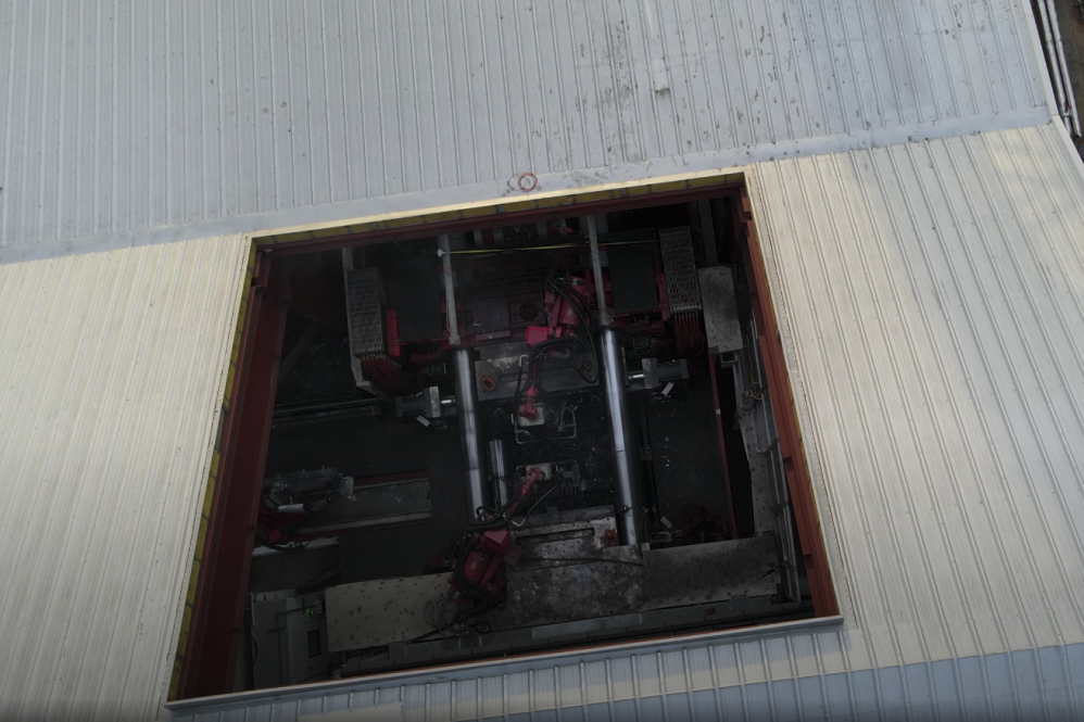 Tesla Fremont Giga Press