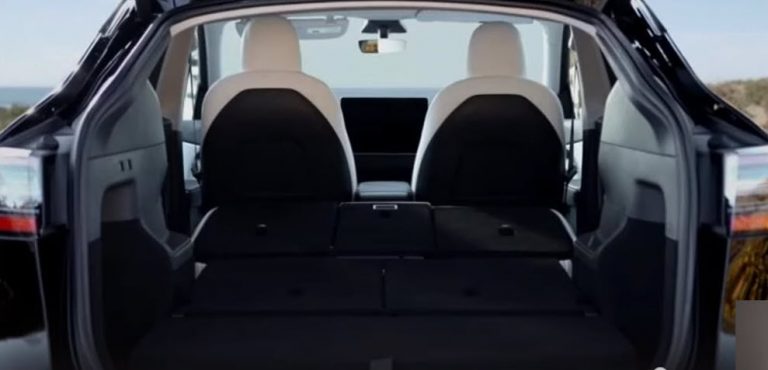 First Official Look At The Tesla Model Y Third Row Seats [update 