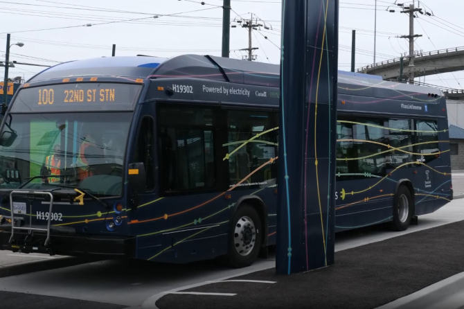 Translink electric bus
