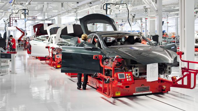 Tesla Model S general assembly