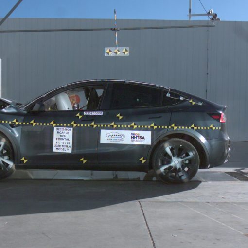 NHTSA Tesla Model Y crash test