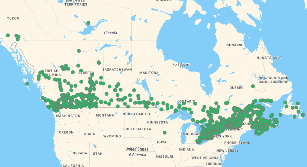 EV chargers Canada