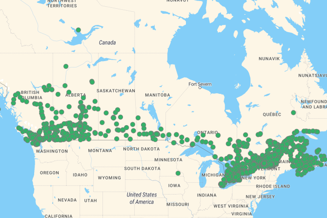 EV chargers Canada