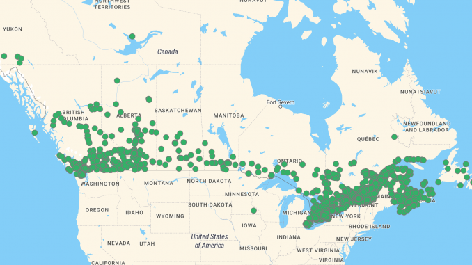 EV chargers Canada