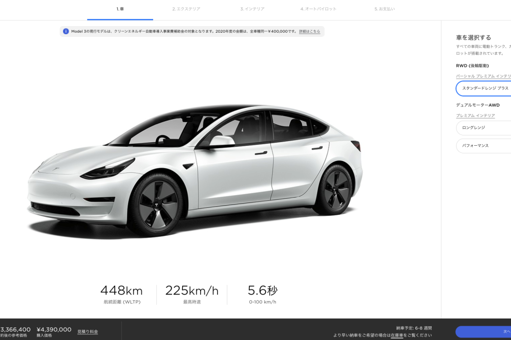 Japan Model 3