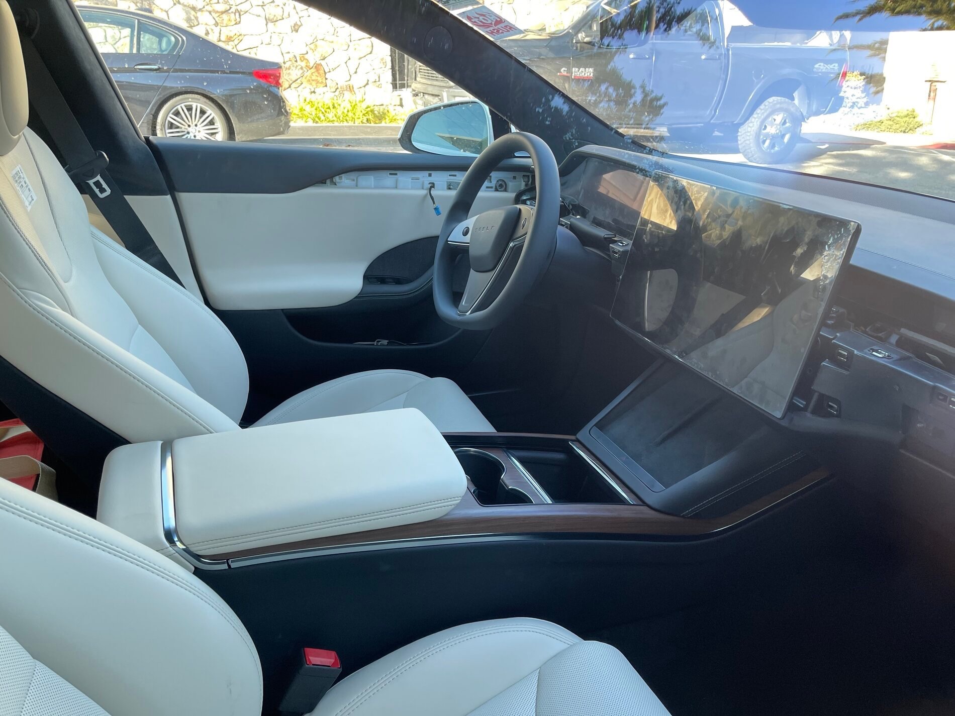 Refresh Tesla Model S Spotted Giving Best View Yet Of New Interior My