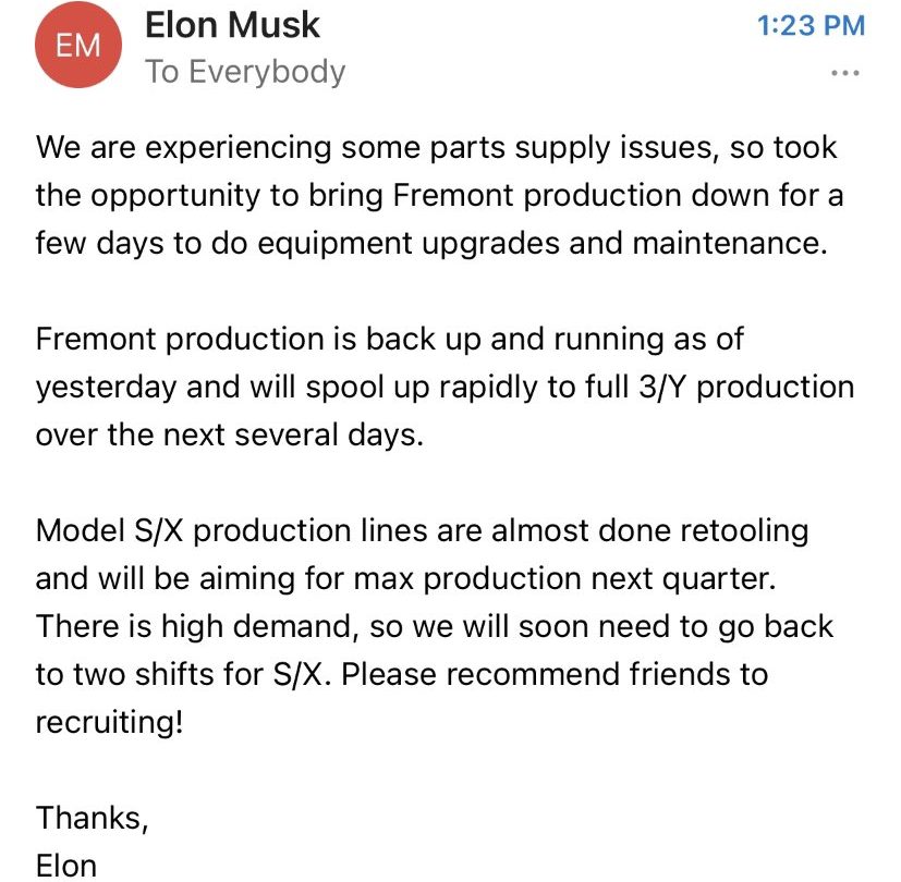 Musk email