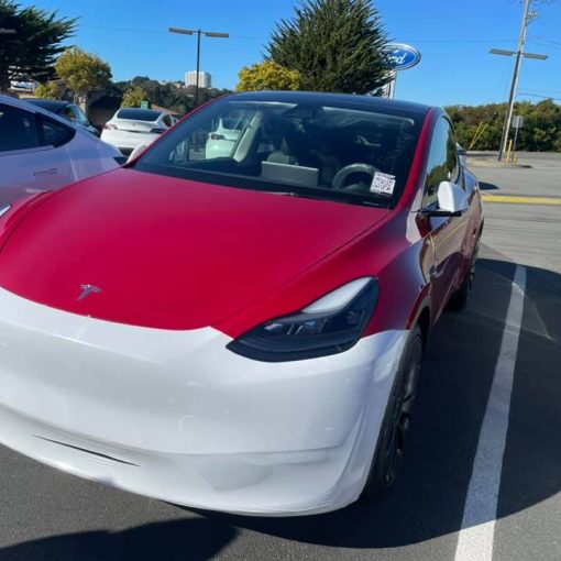 New Model Y headlights