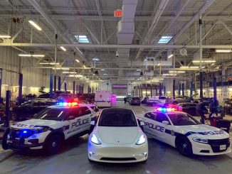 Peel Police Tesla