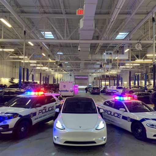 Peel Police Tesla