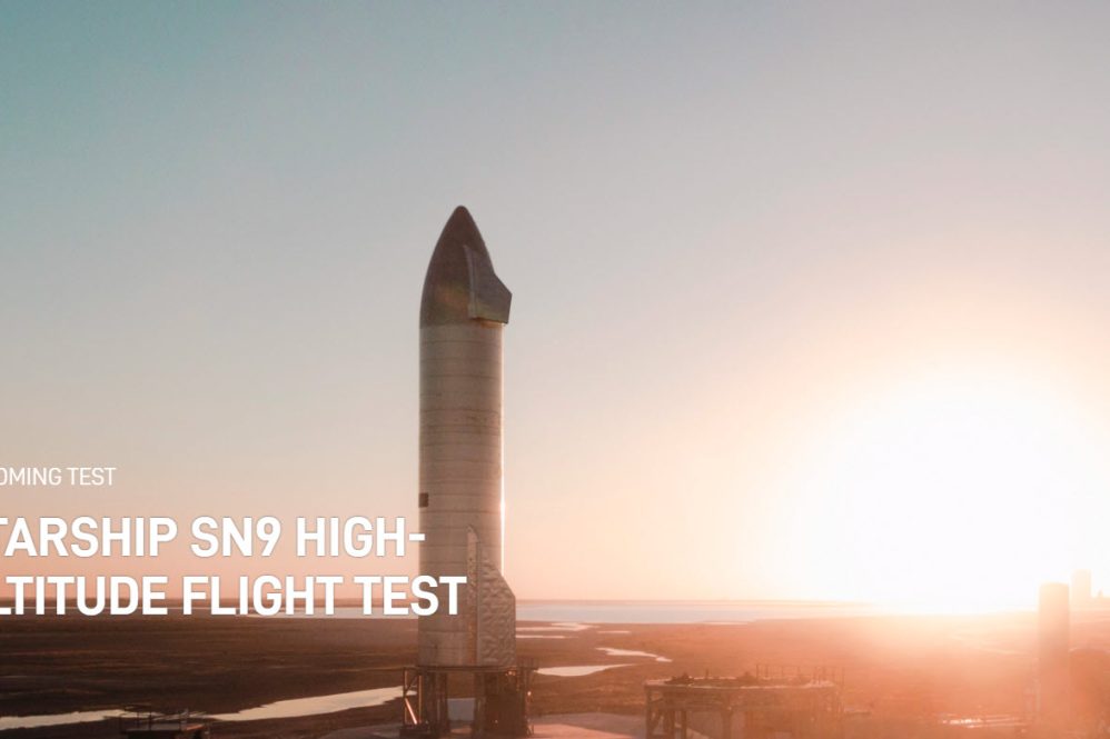 SpaceX SN9 test