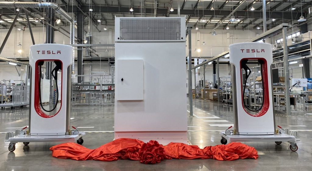 Tesla Supercharger factory China 2