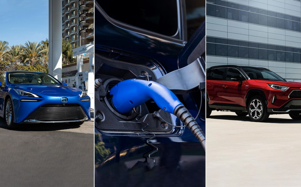 Toyota electrified vehicles