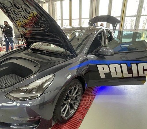 Berea Police Tesla