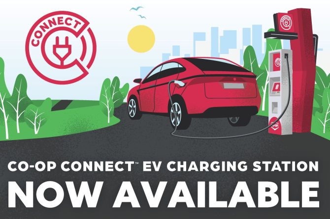 Co-Op Connect EV chargers