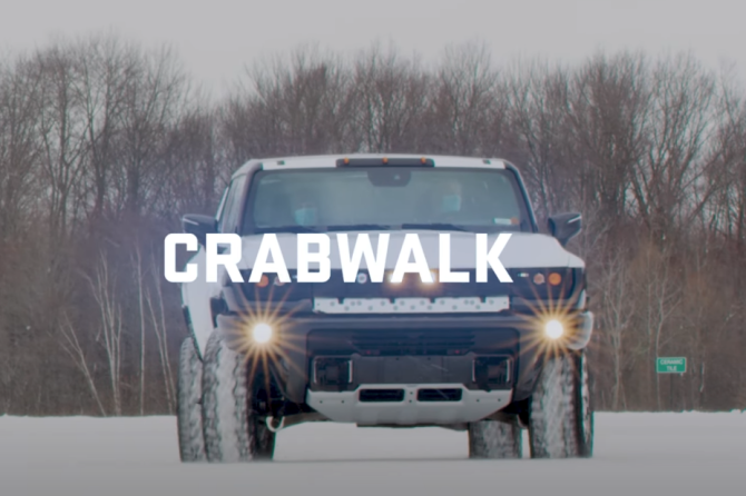 GMC Hummer EV CrabWalk