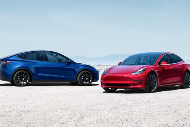 Model 3 Model Y test drive