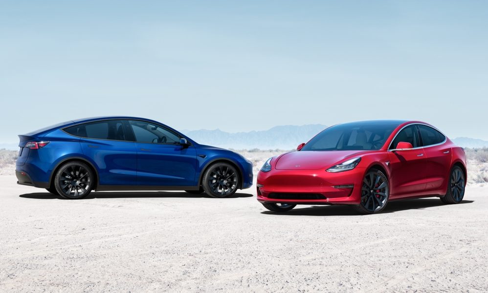 Model 3 Model Y test drive