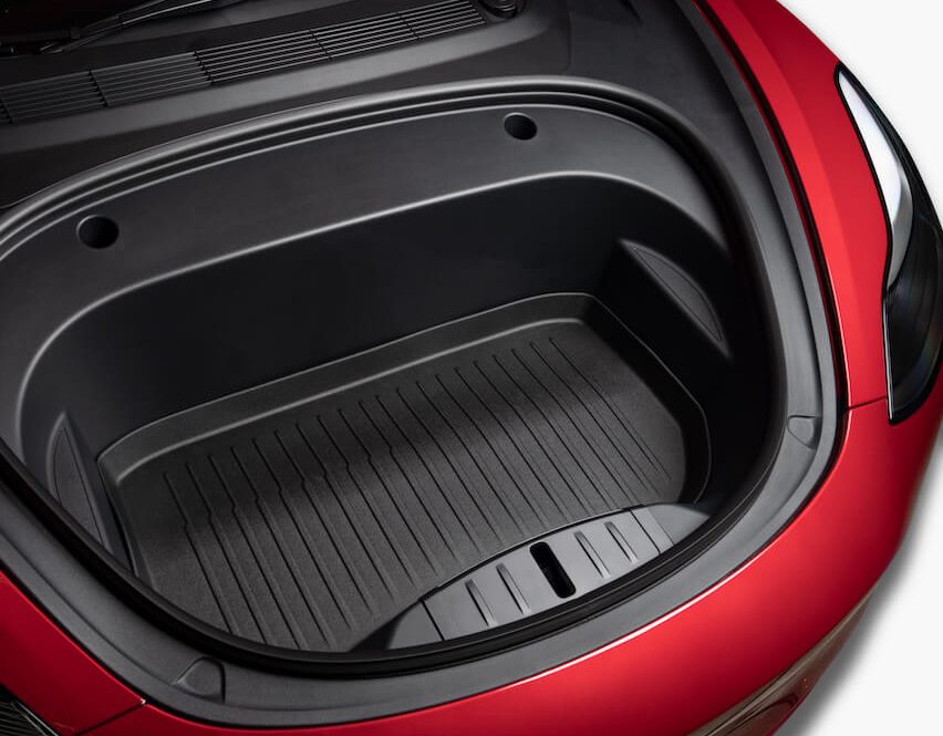 Model 3 frunk beaded basin