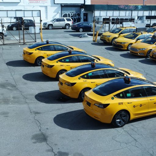 NYC Tesla Taxi