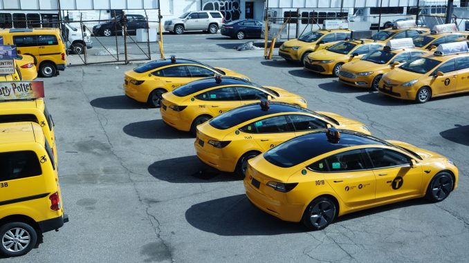 NYC Tesla Taxi