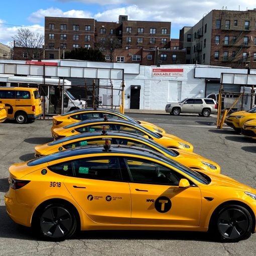 NYC Tesla Taxi