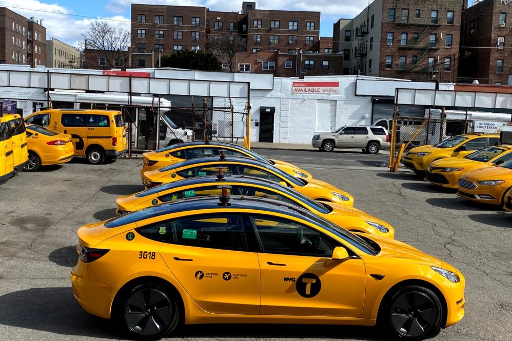 NYC Tesla Taxi