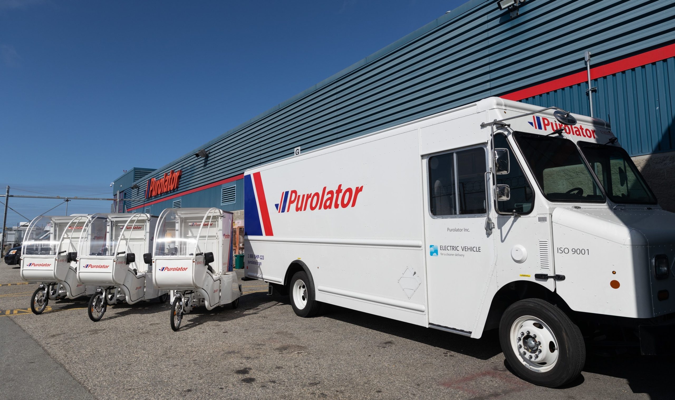 Purolator hits the road with new electric delivery vehicles in