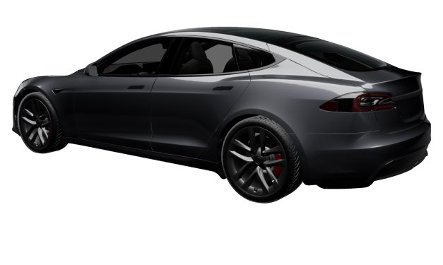 Refresh Tesla Model S app rear