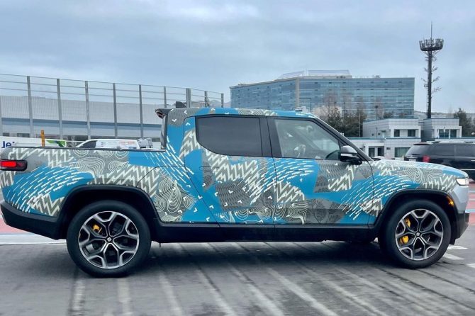 Rivian R1T Korea