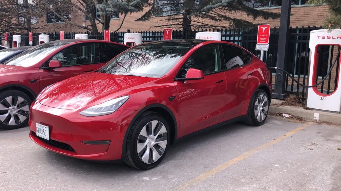 tesla model y 7 seater canada price