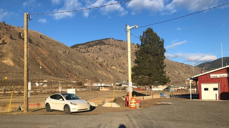 Spences Bridge EV charger
