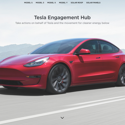 Tesla Engagement Hub