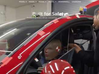 Tesla safety page