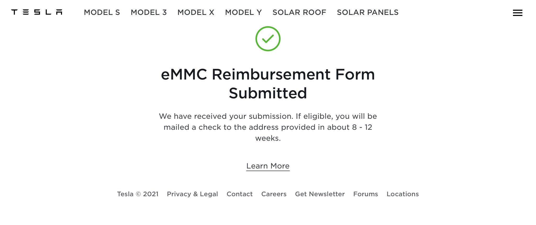 eMMC reimbursement