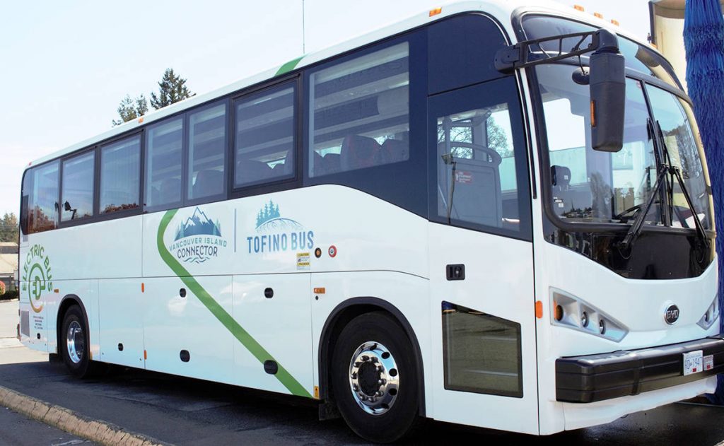 Vancouver Island Connector electric bus