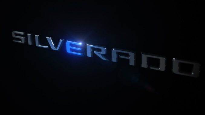 Chevrolet confirms the first-ever electric Silverado full-size t