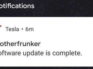 Tesla Update