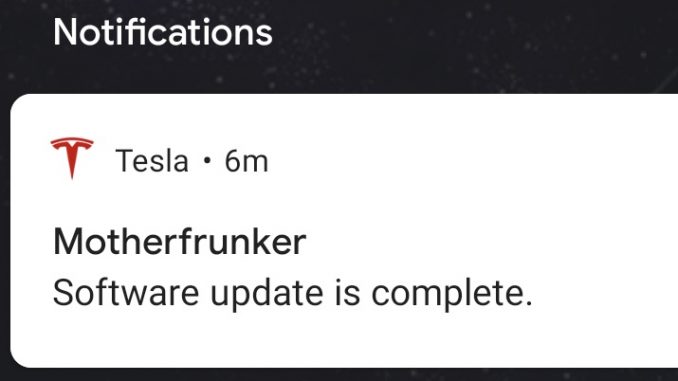 Tesla Update Tesla Update