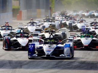Formula E grid shot start