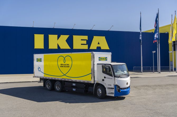 Ikea Canada Lion Electric