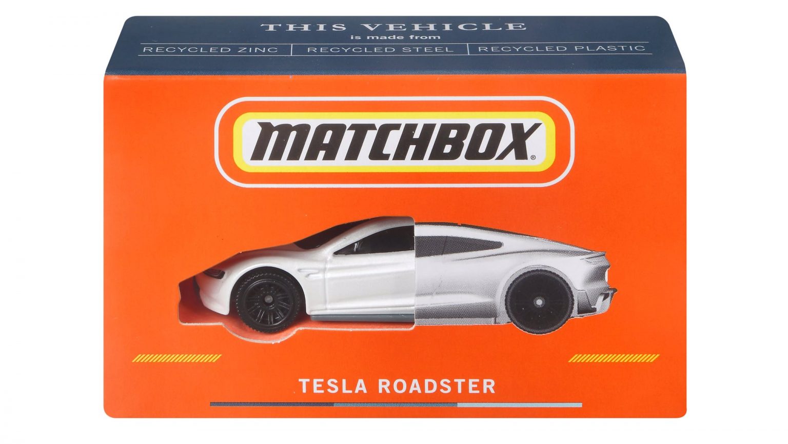 Mattel has created a carbon neutral Matchbox Tesla Roadster die-cast