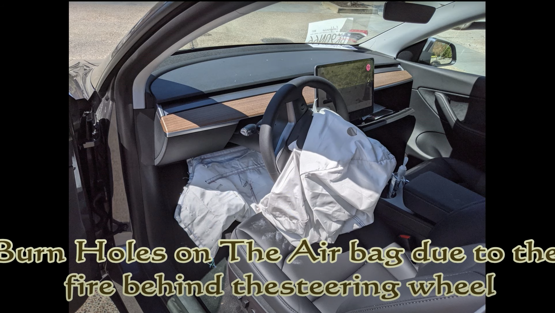 Model Y airbags