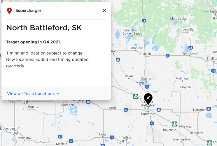 North Battleford Supercharger opening