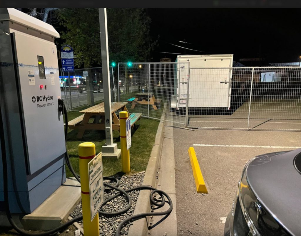 Tesla Supercharger in Cache Creek begins construction [British Columbia