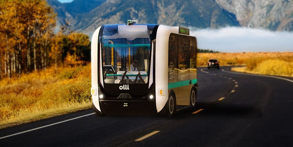 Yellowstone Olli shuttle