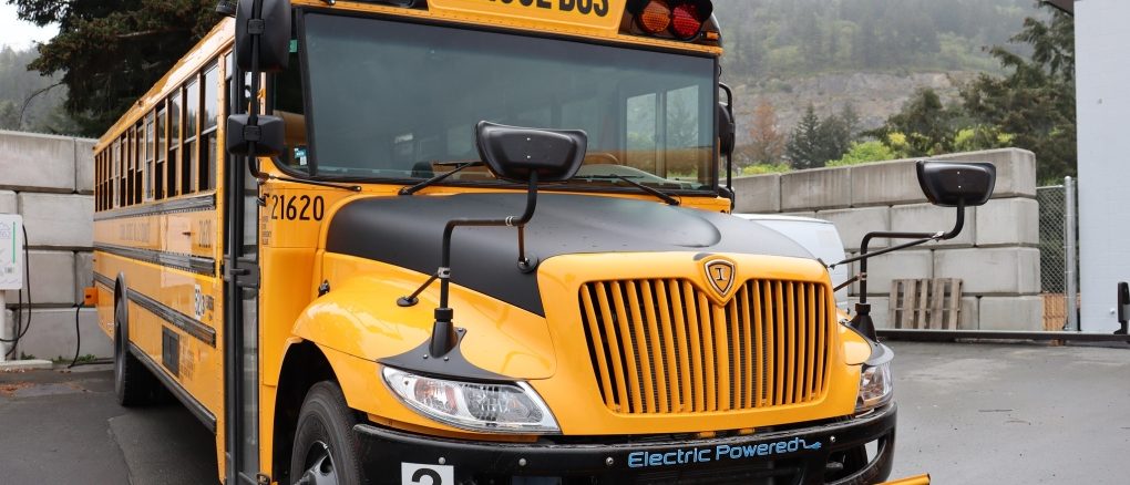 BC electric school bus