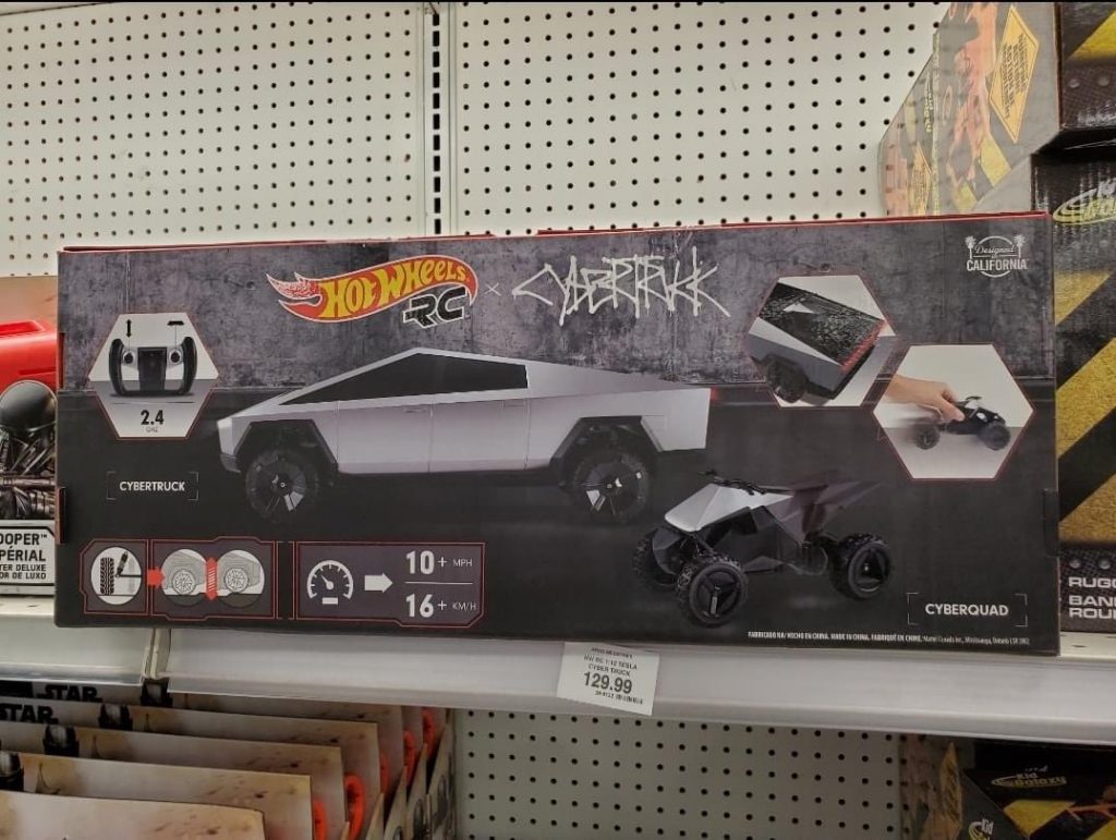 hot wheels rc tesla cybertruck