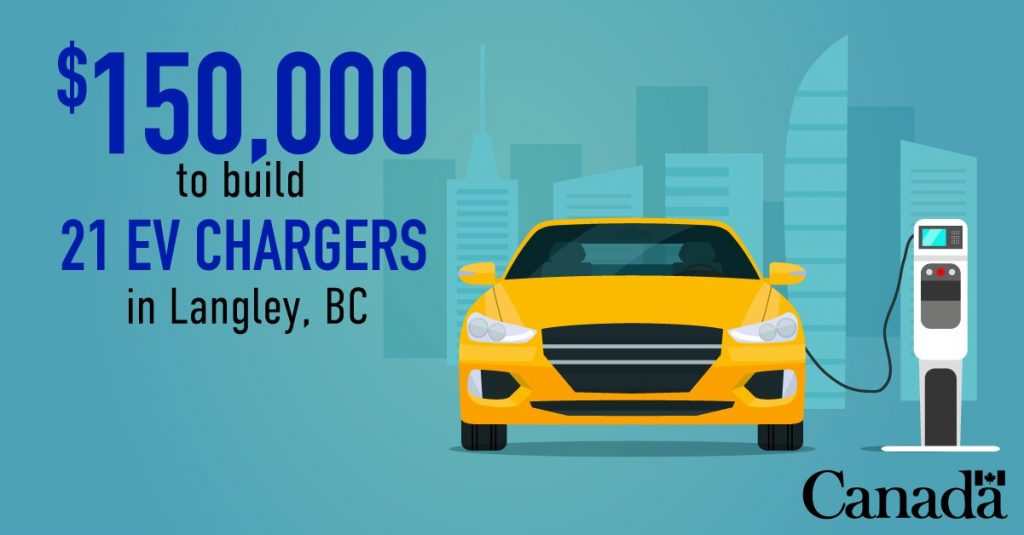 EV chargers Langley