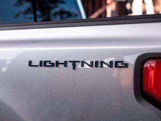 F150 Lightning badge